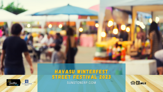 This year's Lake Havasu Winterfest Street Festival 2023 takes over Main Street in the Downtown District on Feb 4th & 5th with live music, great food, hundreds of vendors, and even a beer garden.