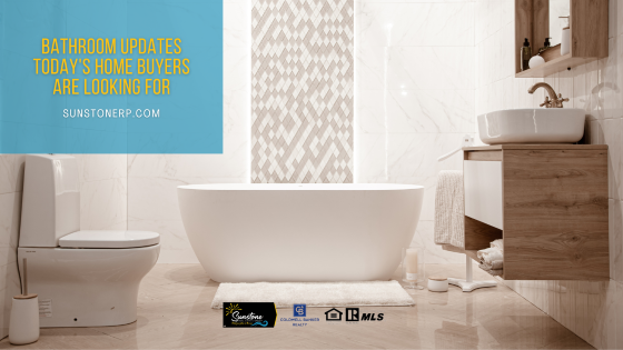 Kitchens and master bathrooms sell homes. What bathroom updates should you focus on to attract a home buyer's attention in today's market?