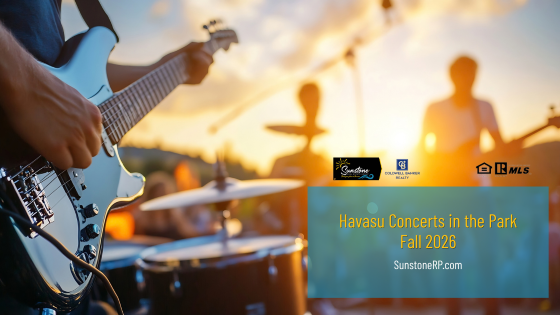 With the weather starting to cool off a little, start you weekends in October off right with Havasu Concerts in the Park.